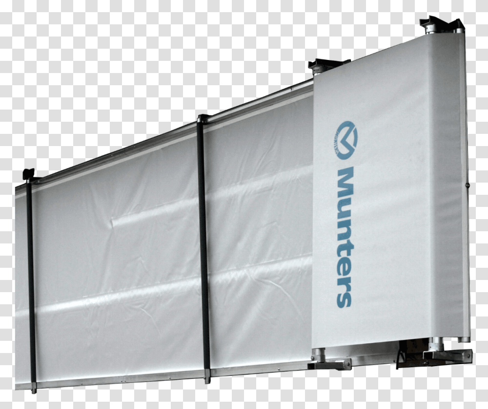 Munters Folding Curtain, Billboard, Advertisement, Tent, Text Transparent Png