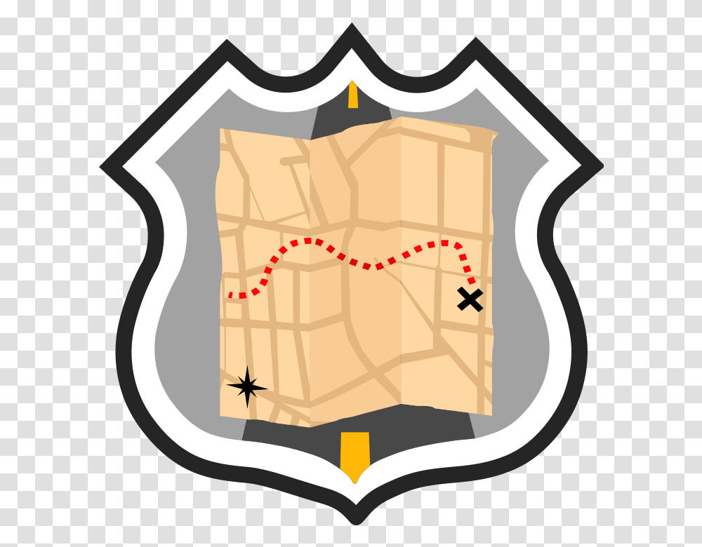 Munzee Scavenger Hunt Map, Armor, Shield, Plot Transparent Png