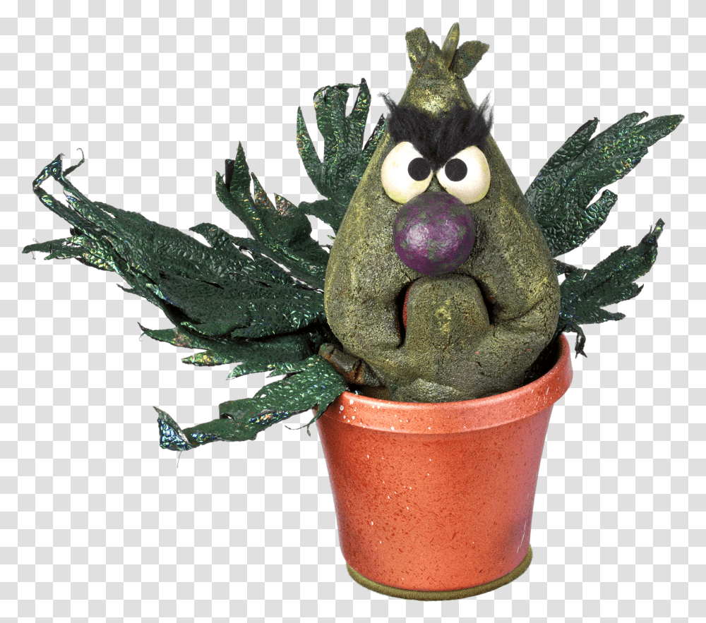 Muppet Wiki Stinky Sesame Street, Pot, Plant, Bookcase, Furniture Transparent Png