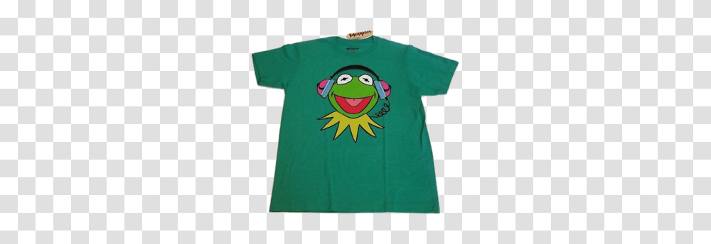 Muppets Mens Green Kermit The Frog T Shirt Unisex Adult Size, Apparel, T-Shirt Transparent Png