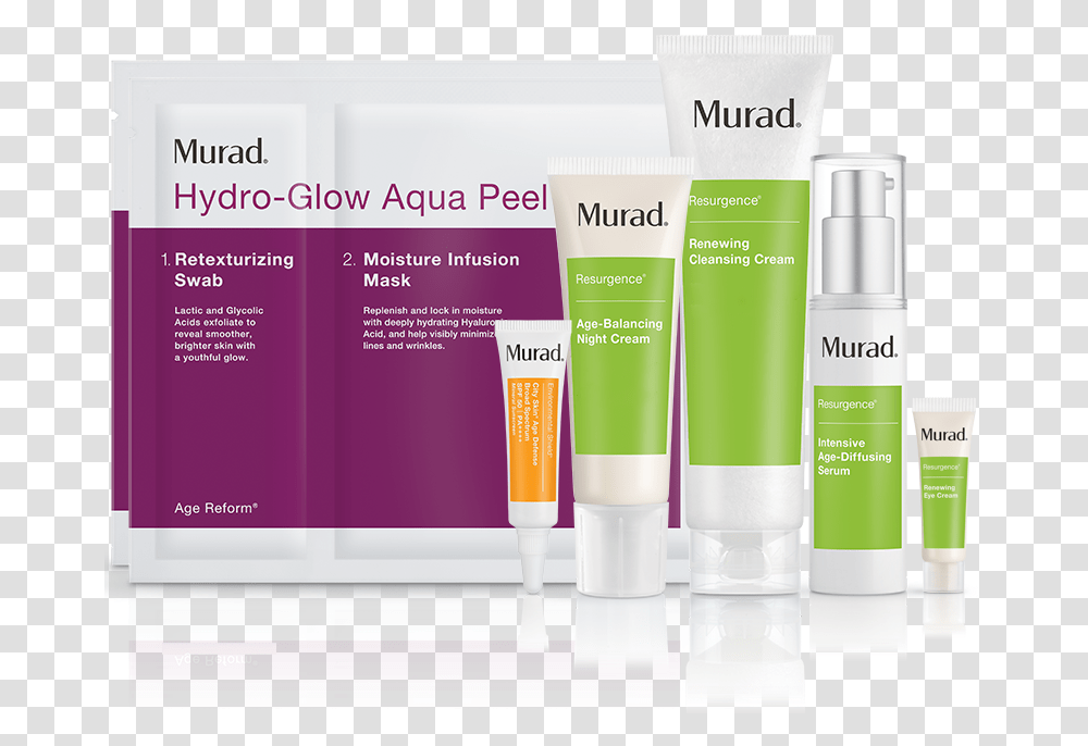 Murad, Bottle, Cosmetics, Sunscreen, Lotion Transparent Png