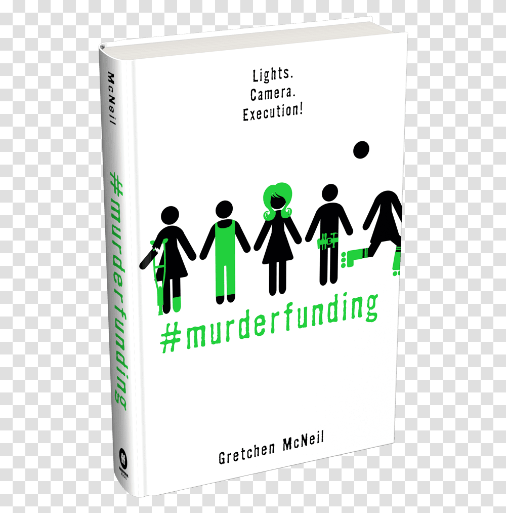 Murderfunding Book Cover, Hand, Holding Hands, Crowd Transparent Png