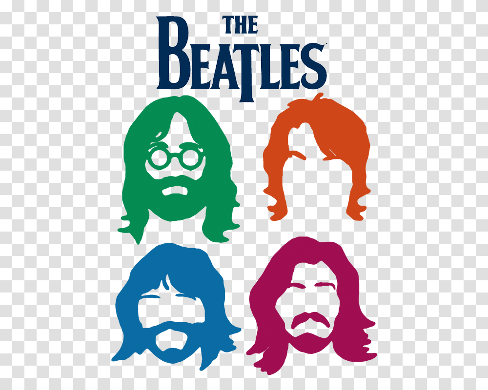 Mus 1104 Beatles Logo, Poster, Advertisement, Text, Person Transparent Png