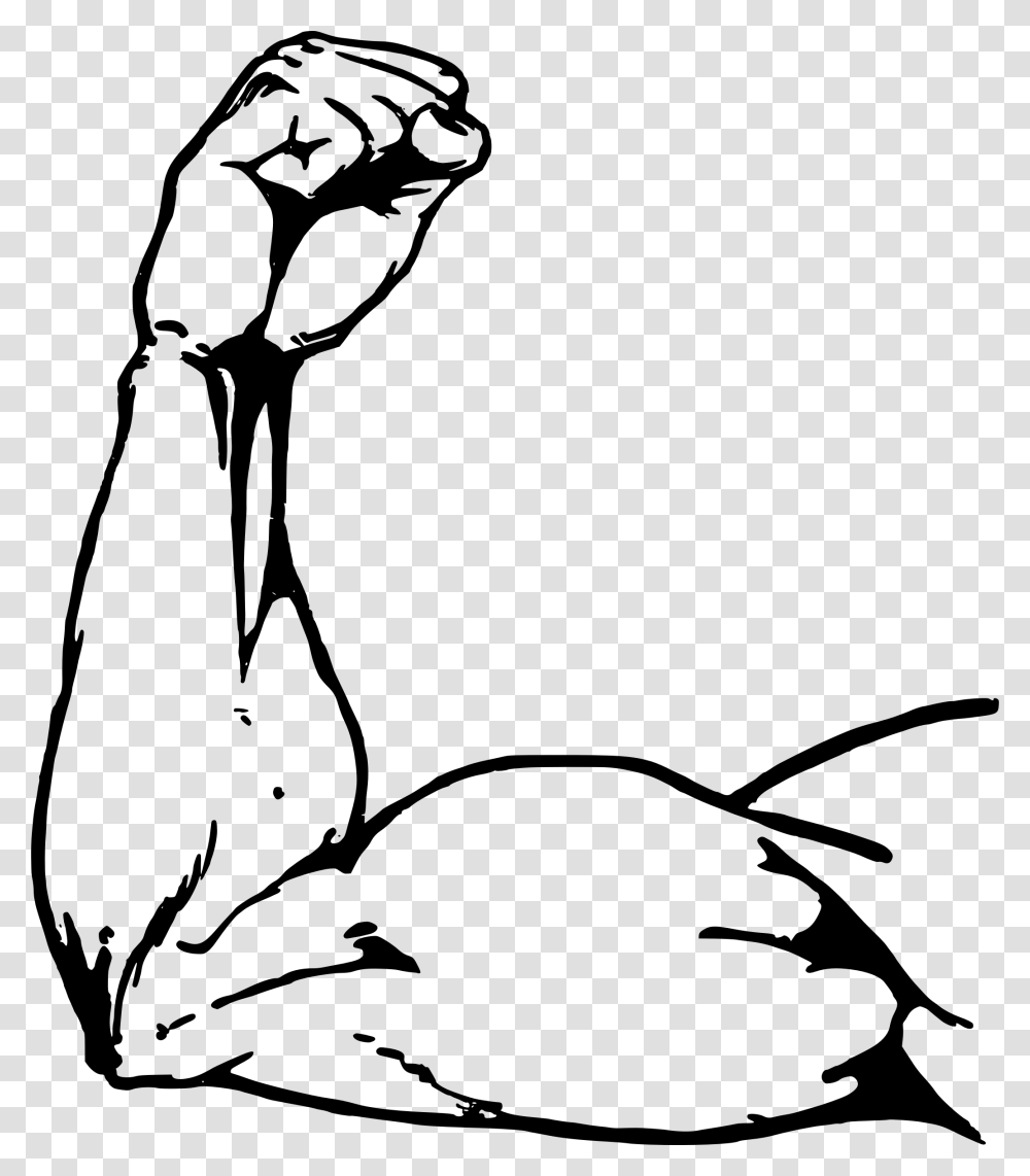 Muscle Arm Clip Art, Gray, World Of Warcraft Transparent Png