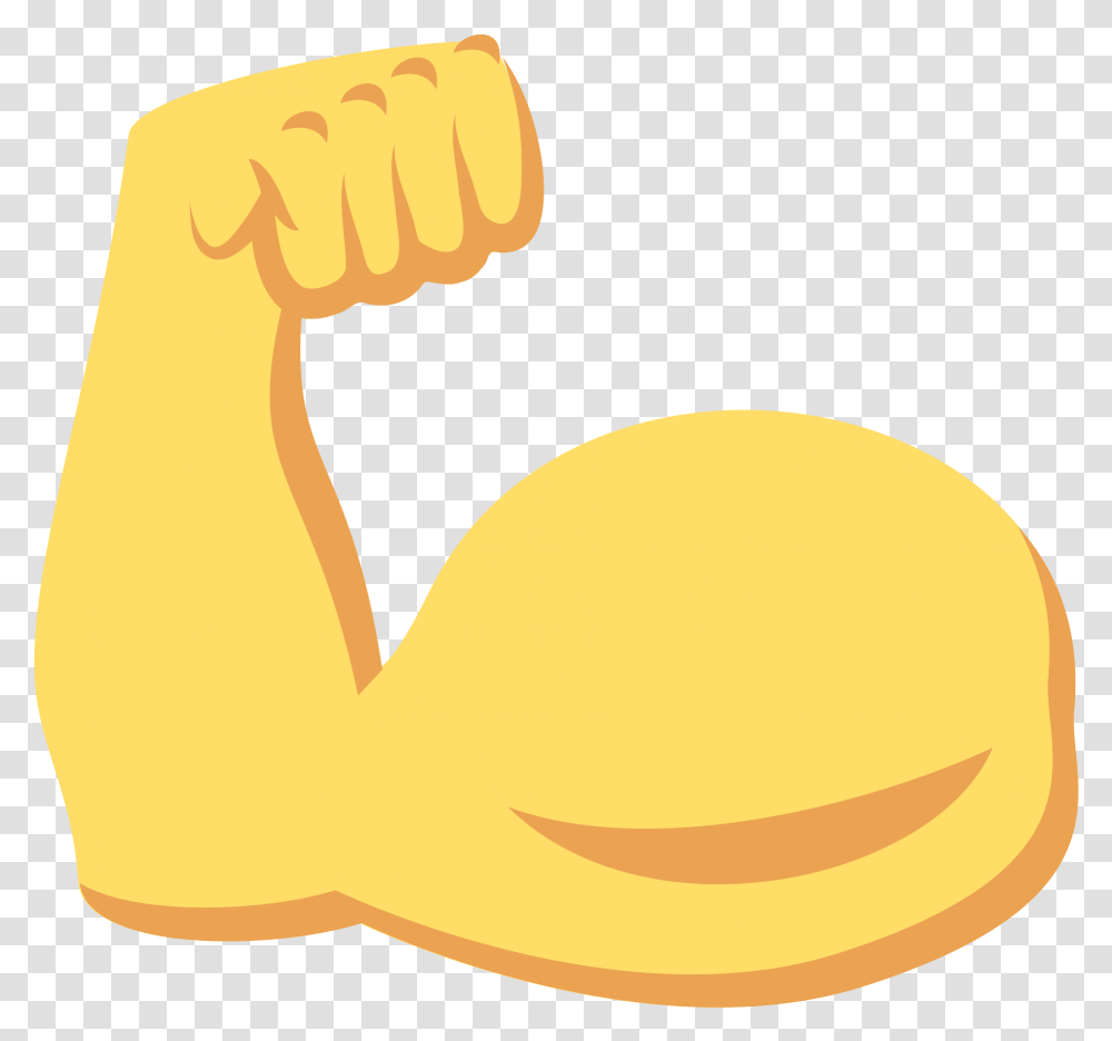 Muscle Arm Emoji Emoji Forte, Hand, Stomach, Baseball Cap, Hat Transparent Png