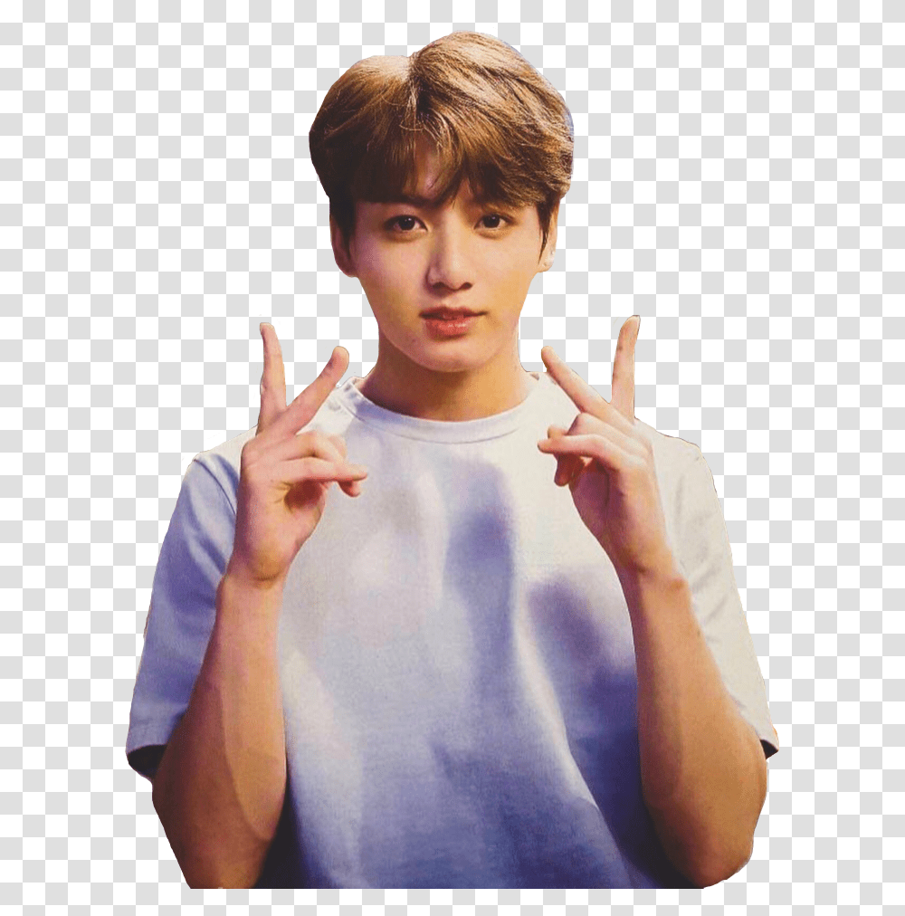 Muscle Arms With Baby Face Jeon Jungkook Jungkook, Person, Finger, Hand, Female Transparent Png