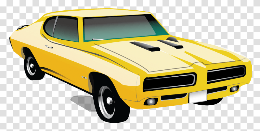 Muscle Car Pontiac Gto Icon Muscle Car Vector Free, Vehicle, Transportation, Automobile, Wheel Transparent Png