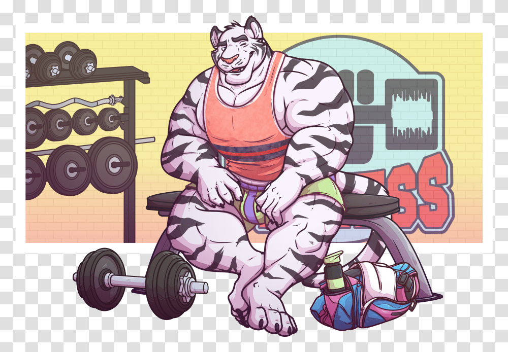 Muscle Clipart 90's Gym, Person, Drawing Transparent Png