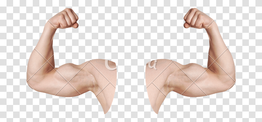 Muscle Emoji Flexing Arms, Neck, Shoulder, Person, Human Transparent Png