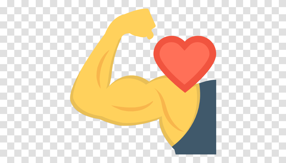 Muscle, Heart, Food, Banana, Fruit Transparent Png
