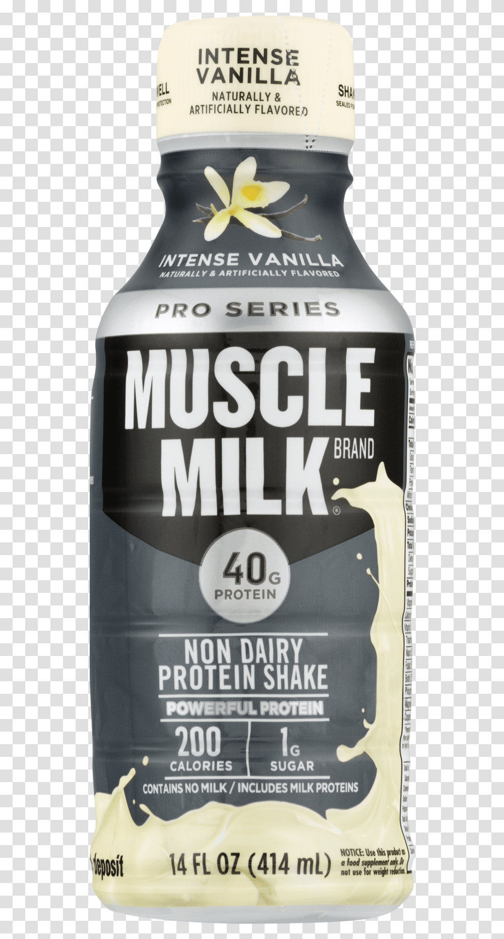 Muscle Milk Pro Series Crushing Cookies N Cream, Tin, Beer, Alcohol, Beverage Transparent Png
