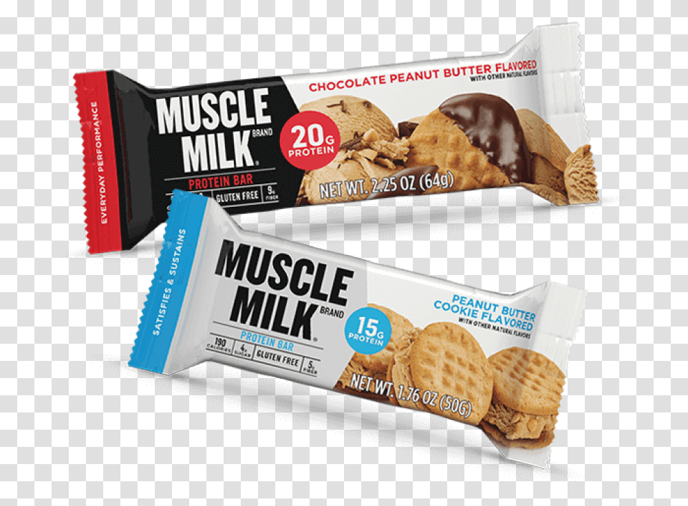 Muscle Milk Protein Bars, Food, Cracker, Bread, Burger Transparent Png