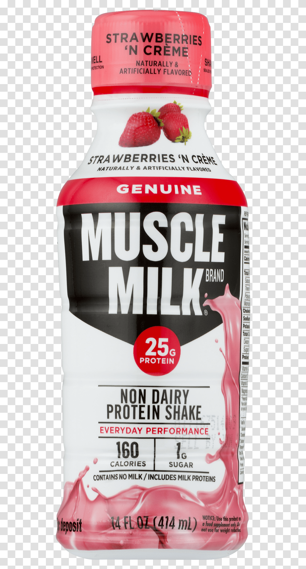 Muscle Milk Protein Strawberry, Beverage, Soda, Liquor Transparent Png