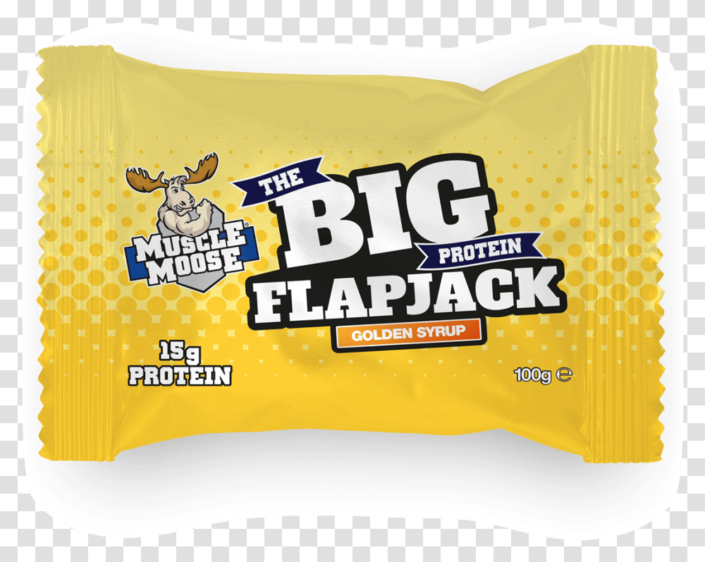 Muscle Moose Big Protein Flapjack 12x100g Animal, Food, Pillow, Cushion, Diaper Transparent Png