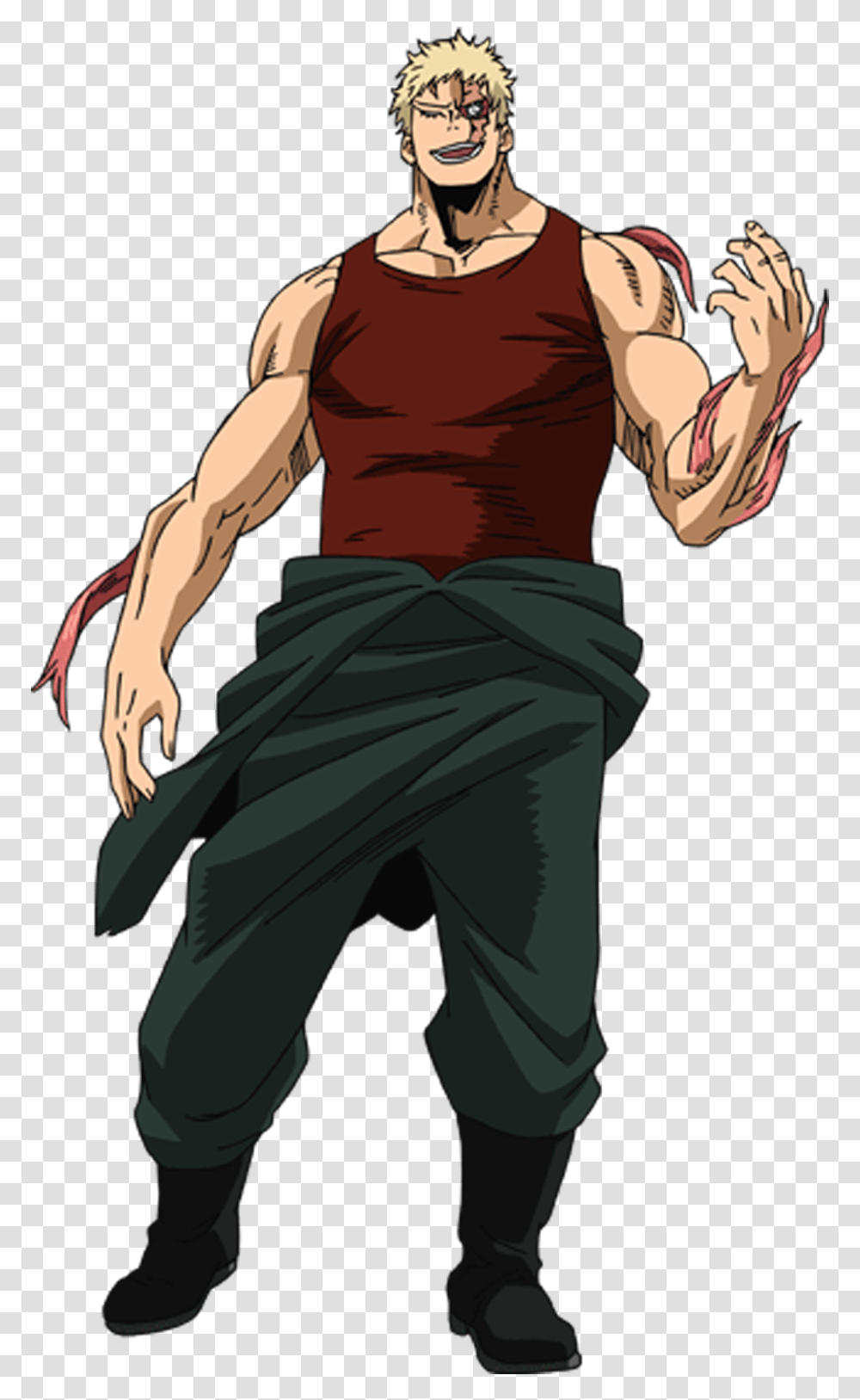 Muscular My Hero Academia, Person, Book, Hand, Shorts Transparent Png