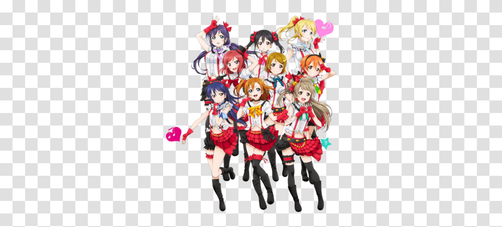 Muse Muse Love Live Characters, Costume, Person, Human, Comics Transparent Png