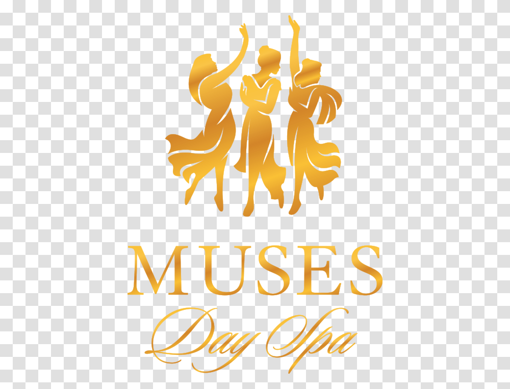 Muses Gold Logo Muses Fresno, Alphabet, Poster Transparent Png