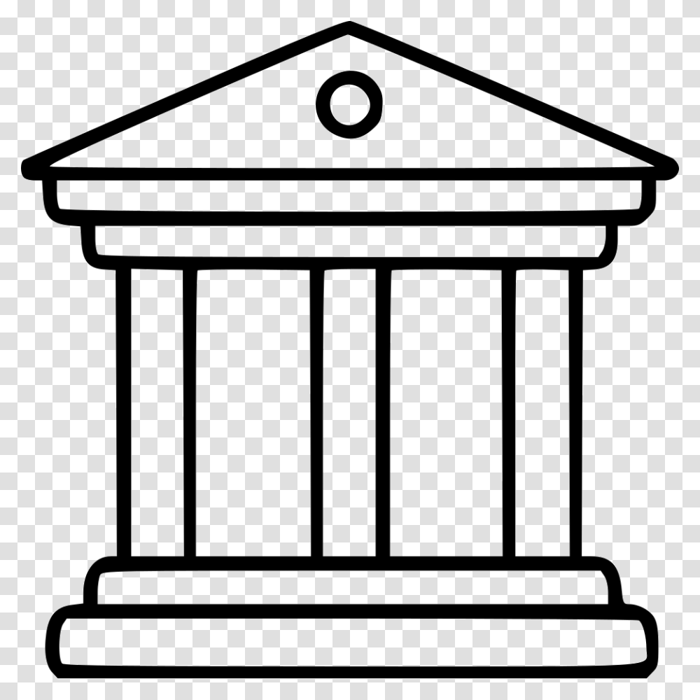 Museum Architecture History Monument Column Culture Neoclassical Clipart, Building, Pillar, Silhouette Transparent Png