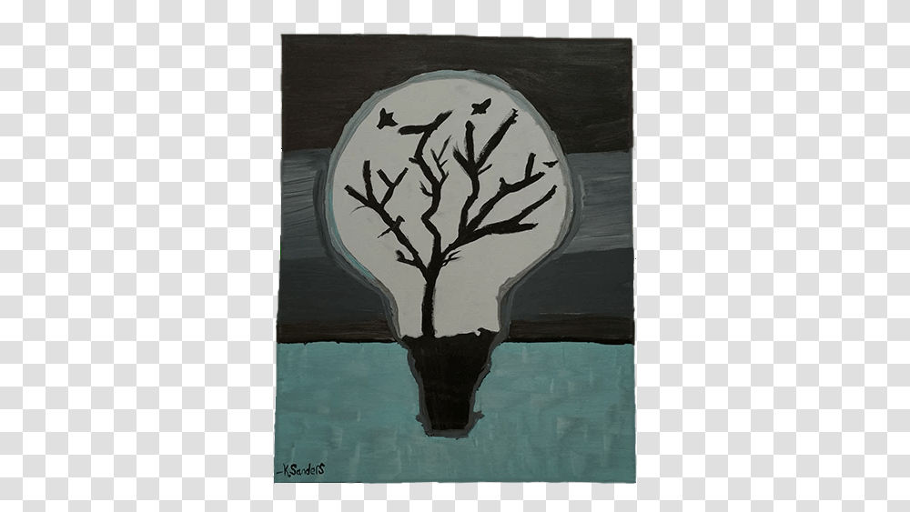 Museum Electric Light Tree, Art, Bird, Animal, Painting Transparent Png