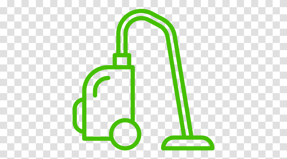 Museum Of Clean Vacuum Cleaner Icon Green Circle, Lawn Mower, Tool Transparent Png