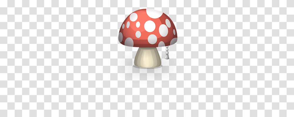 Mushroom Nature, Lamp, Plant, Amanita Transparent Png