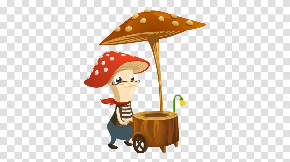 Mushroom Chef, Lamp, Hat, Sombrero Transparent Png