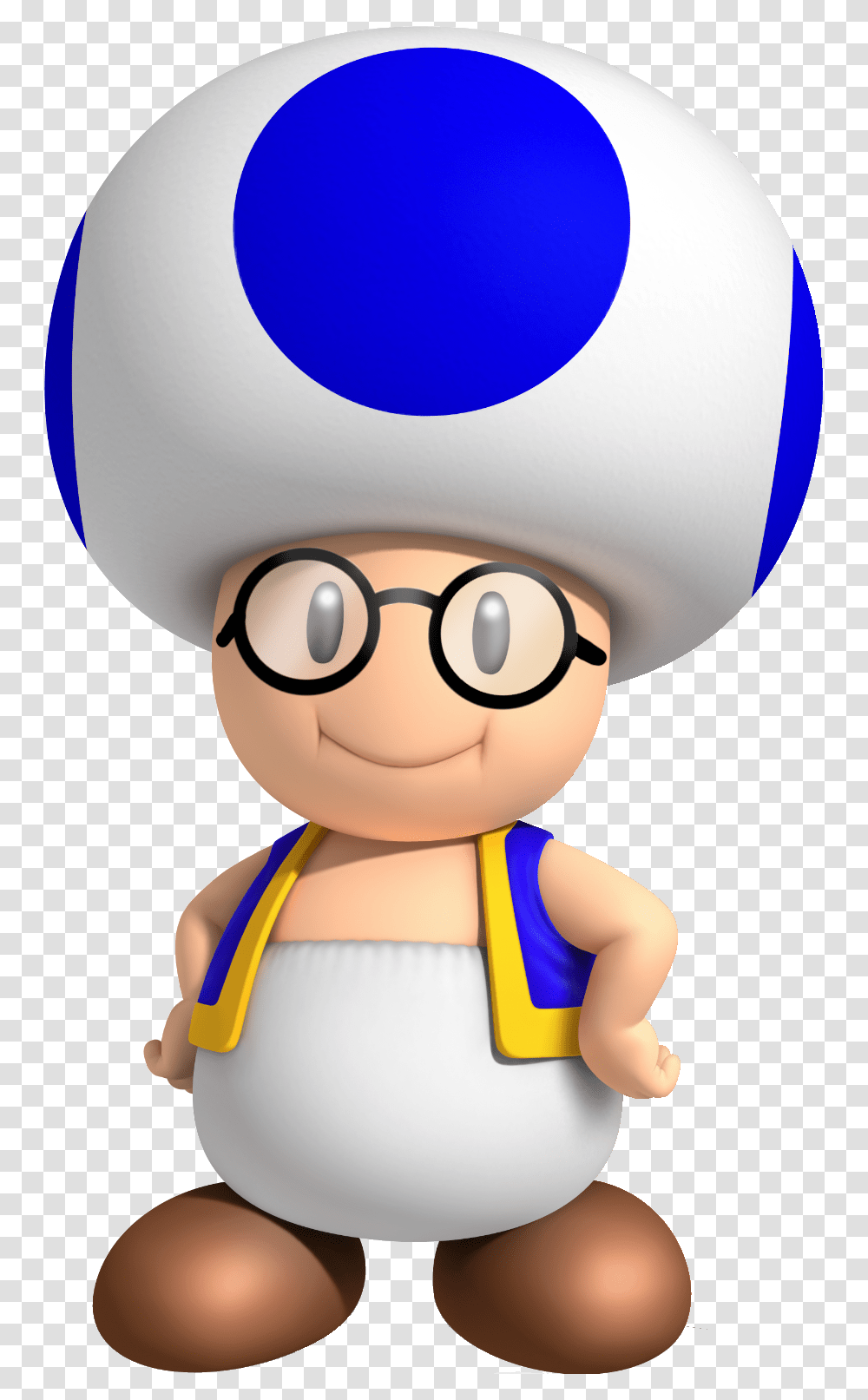 Mushroom Clipart Mario Toad Mario Bros Blue Toad, Person, Human, Chef, Nurse Transparent Png
