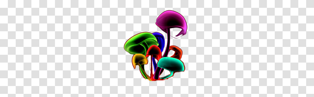 Mushroom Cloud Background, Neon, Light Transparent Png