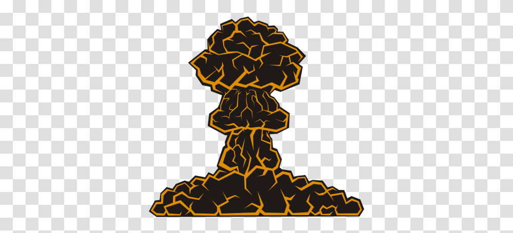 Mushroom Cloud Boom Mushroom Cloud Bomb Clipart, Ornament, Tree, Plant, Pattern Transparent Png
