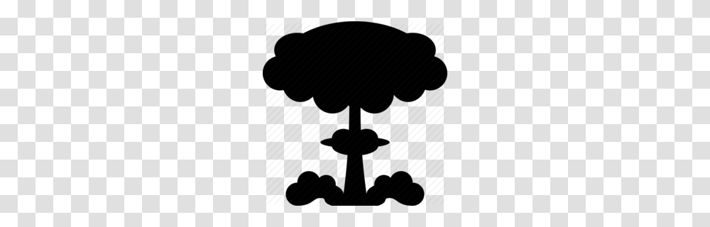 Mushroom Cloud Clipart, Silhouette, Tree Transparent Png