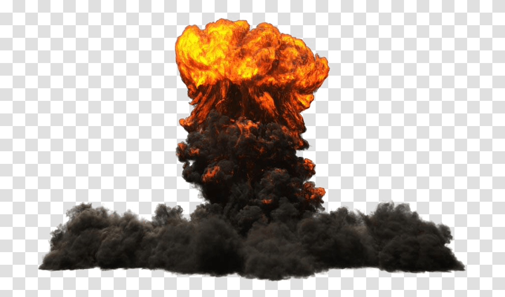 Mushroom Cloud Explosion, Nature, Fire, Nuclear, Outdoors Transparent Png