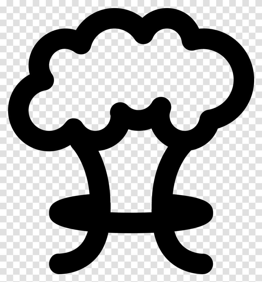 Mushroom Cloud Icon, Gray, World Of Warcraft Transparent Png