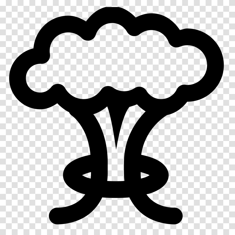 Mushroom Cloud Icon, Gray, World Of Warcraft Transparent Png