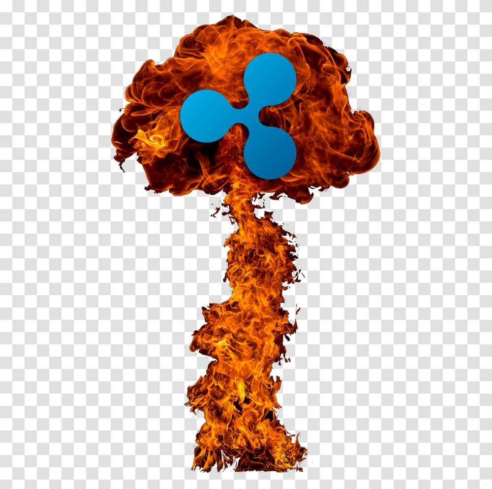 Mushroom Cloud No Background, Fire, Flame, Bonfire Transparent Png