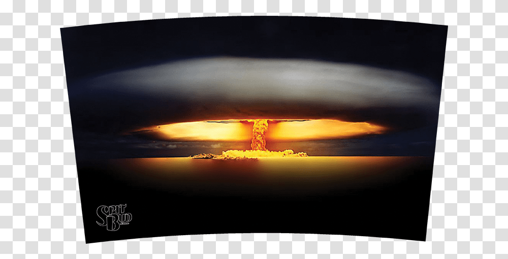 Mushroom Cloud Spit Bud Sunset Nuclear Explosion Transparent Png