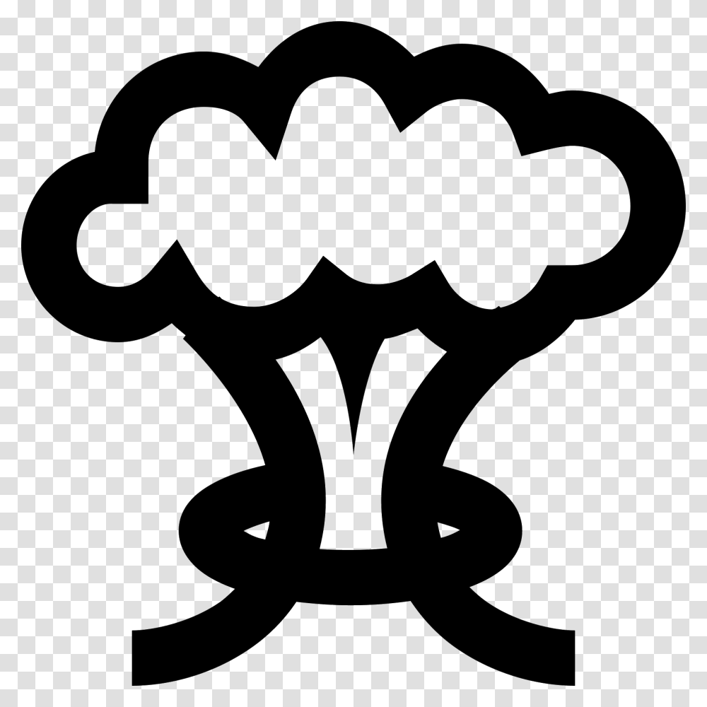 Mushroom Cloud Vector Mushroom Cloud Icon, Gray, World Of Warcraft Transparent Png
