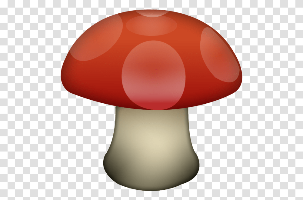 Mushroom Emoji Background, Plant, Lamp, Amanita, Agaric Transparent Png