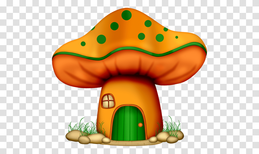 Mushroom House Clipart, Toy, Plant, Carrot, Vegetable Transparent Png