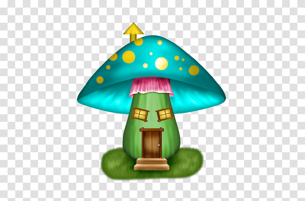 Mushroom House Mushrooms Mushroom House Clip Art, Lamp, Plant, Table Lamp, Fungus Transparent Png