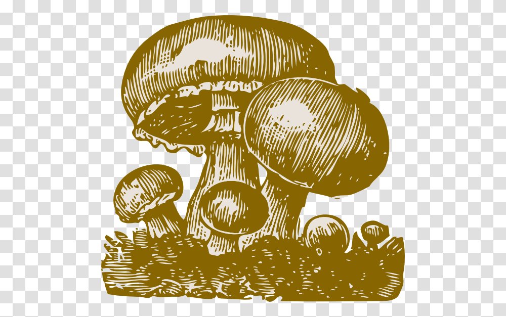 Mushroom Illustration Svg Clip Arts Mushroom Public Domain Art, Plant, Fungus, Agaric, Amanita Transparent Png