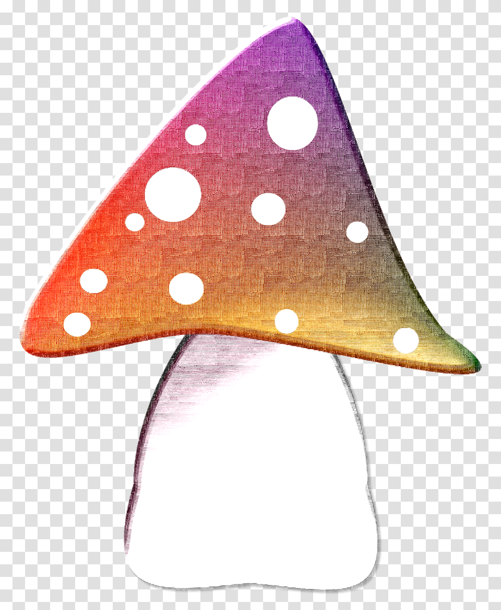 Mushroom Nature Forest Free Photo Illustration, Lamp, Lampshade, Triangle Transparent Png