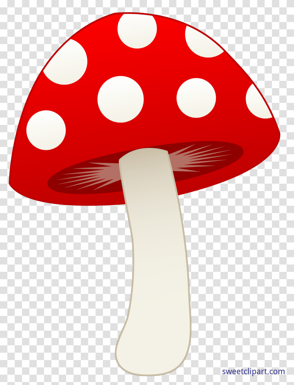 Mushroom Red White Clip Art, Plant, Agaric, Fungus, Amanita Transparent Png