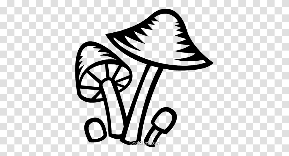 Mushroom Royalty Free Vector Clip Art Illustration, Plant, Flower, Drawing Transparent Png