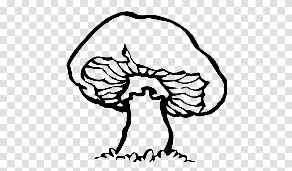 Mushroom Vector File Vector Clip Art, Plant, Stencil, Antelope, Wildlife Transparent Png