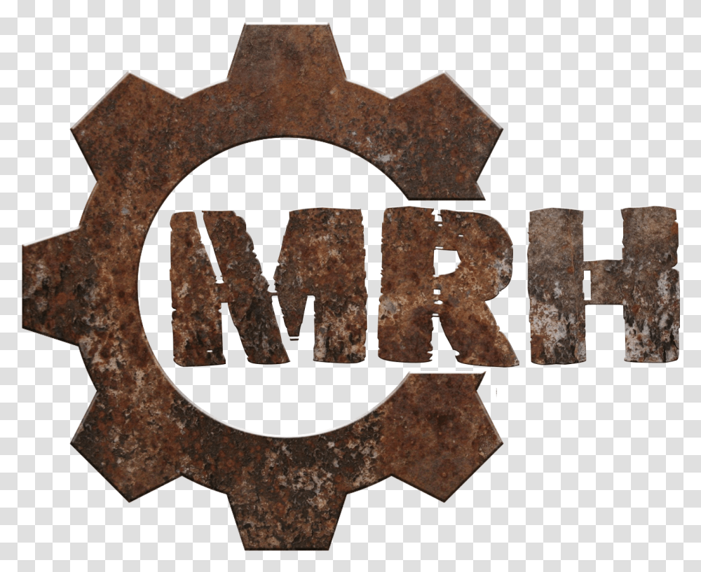 Mushroomhead Official Merchandise Dot, Cross, Symbol, Rust, Machine Transparent Png