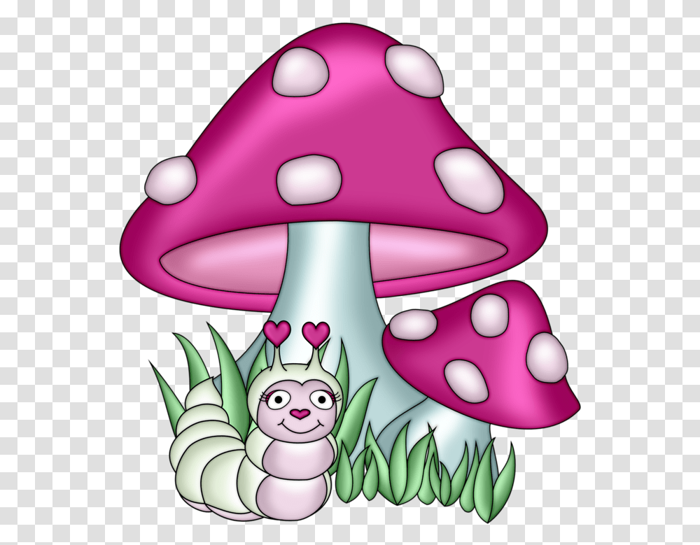 Mushrooms Clipart Cute Sun Cartoon Clipart Mushroom, Toy, Plant, Food, Purple Transparent Png