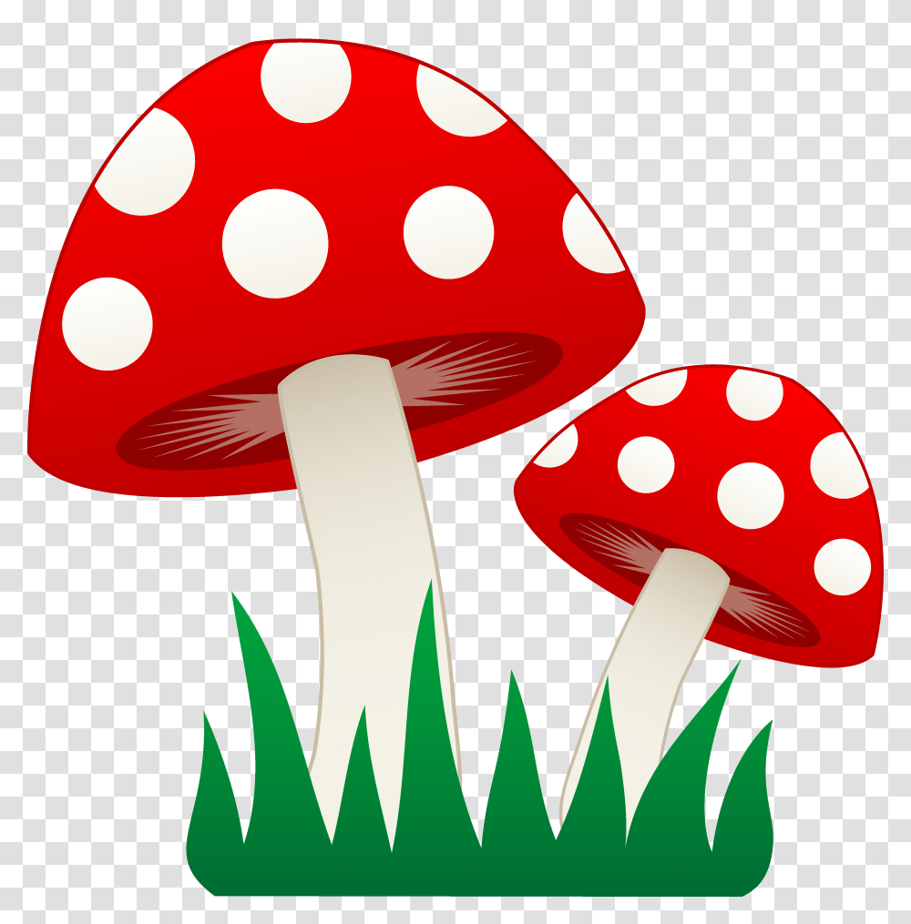 Mushrooms Clipart Image Group, Plant, Agaric, Fungus, Amanita Transparent Png