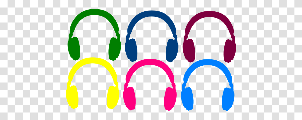 Music Electronics, Heart, Headphones, Headset Transparent Png