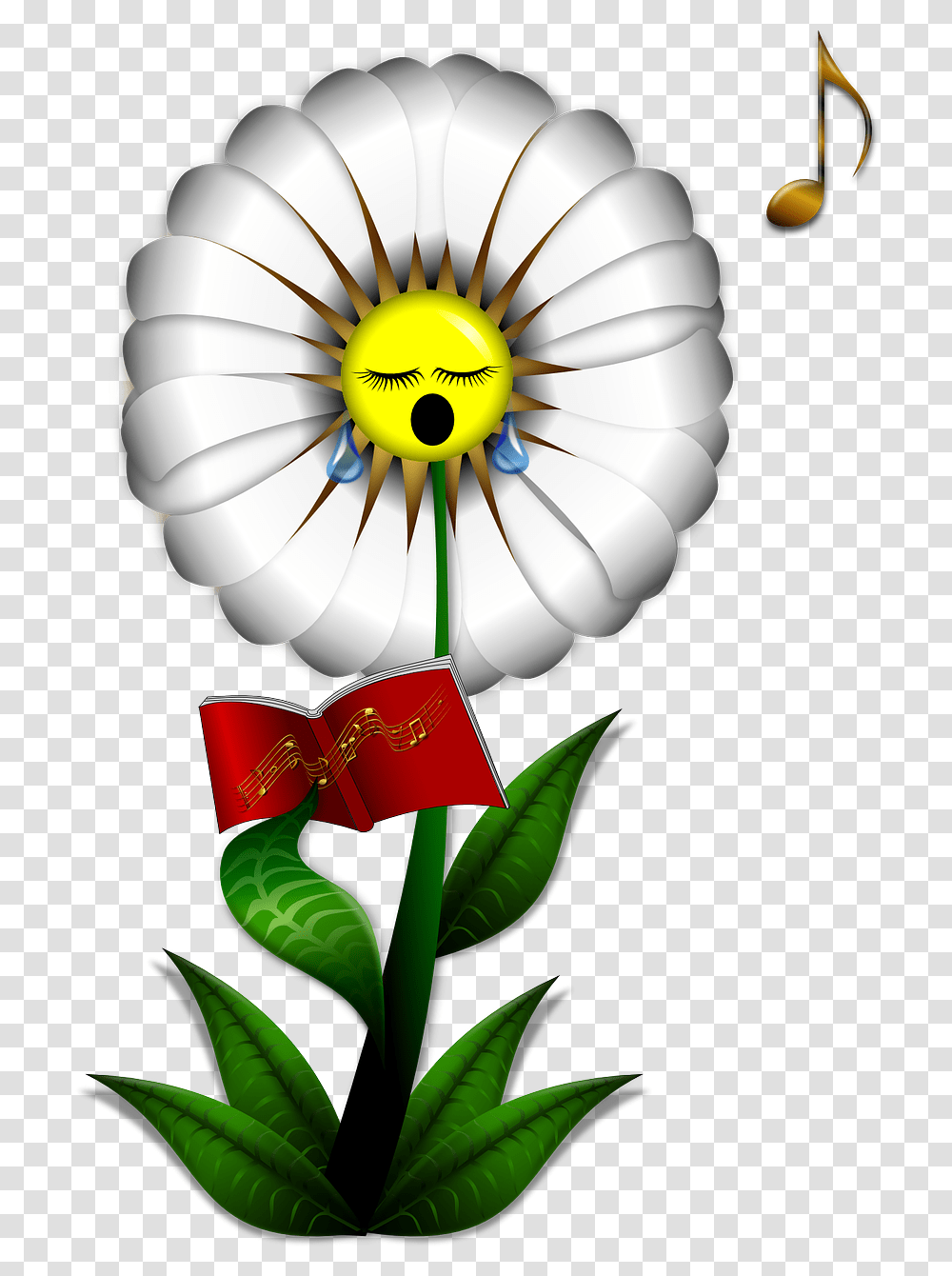 Music And Plant Growth Music Activities For Toddlers, Flower, Blossom, Daisy, Daisies Transparent Png