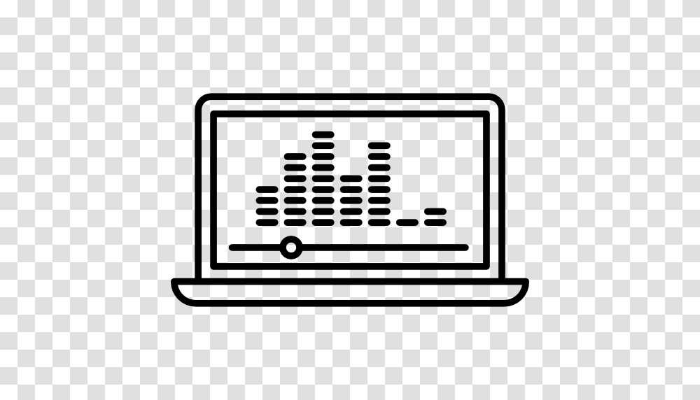 Music Bars Icon, Label, Word, Electronics Transparent Png